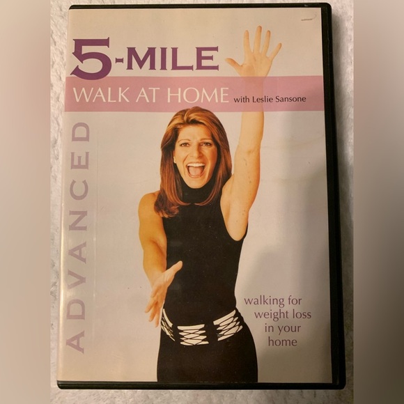 5-MILE WALK WORKOUT FITNESS EXERCISE DVD. Leslie Sansone Walk at Home - Picture 1 of 3